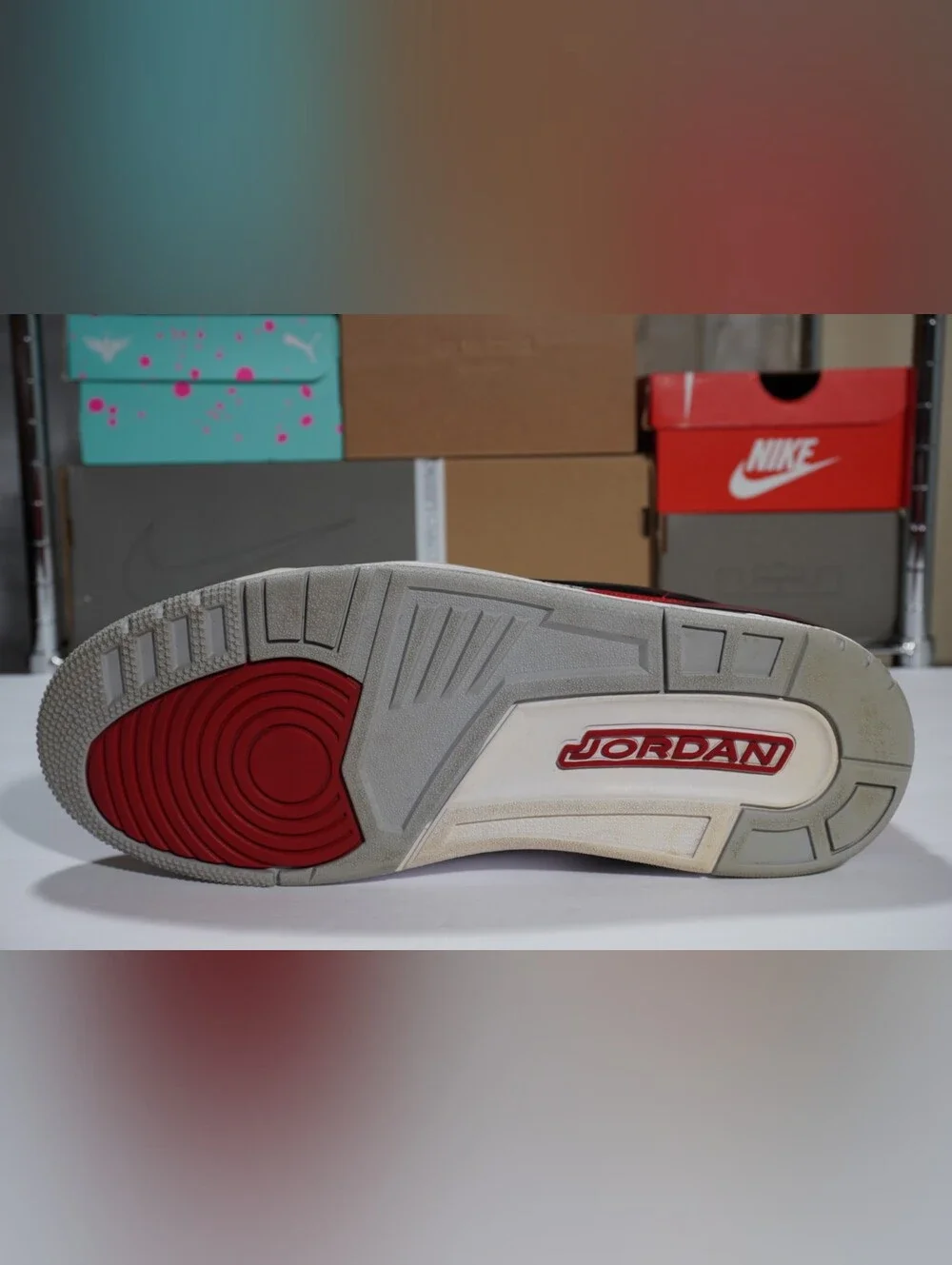 sz 10.5 jordan legacy 312 toro - clean